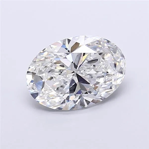4.08ct Oval Lab Grown Diamond (Colour D, Clarity VVS2, IGI Certified)