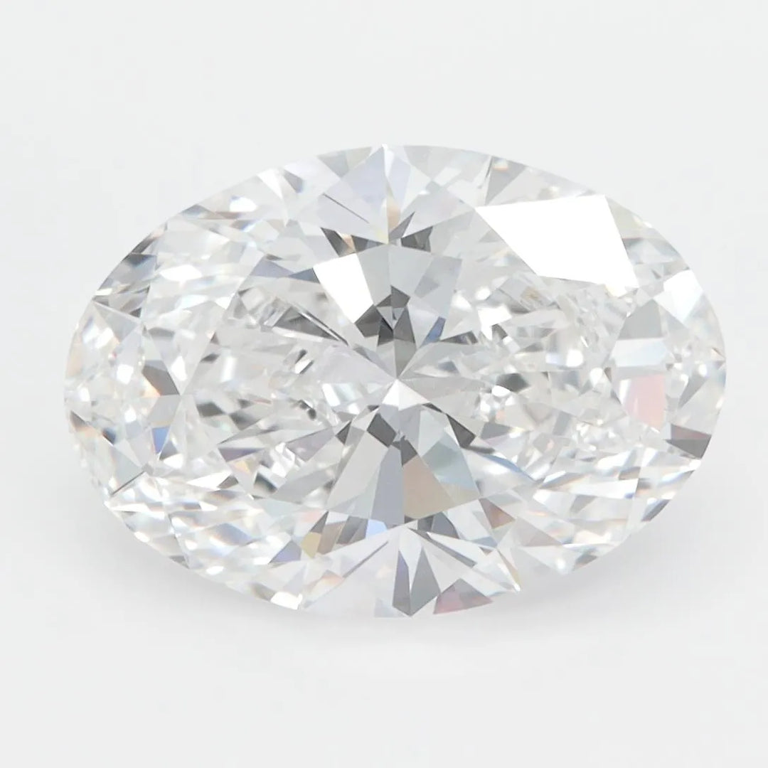 4.08ct Oval Lab Grown Diamond (Colour E, Clarity VS1, GIA Certified)