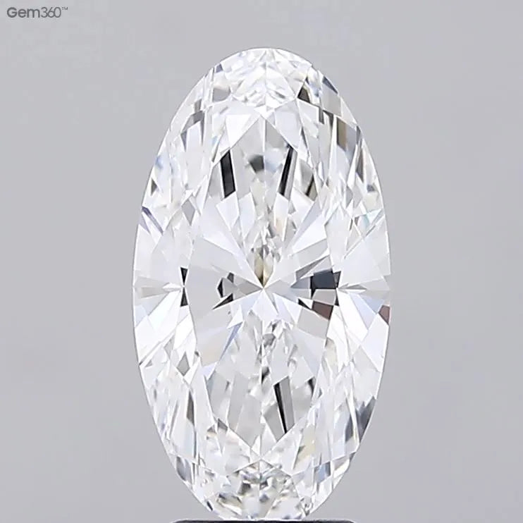 4.08ct Oval Lab Grown Diamond (Colour E, Clarity VS1, IGI Certified)
