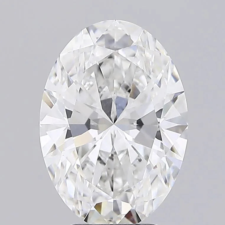 4.08ct Oval Lab Grown Diamond (Colour E, Clarity VVS1, IGI Certified)