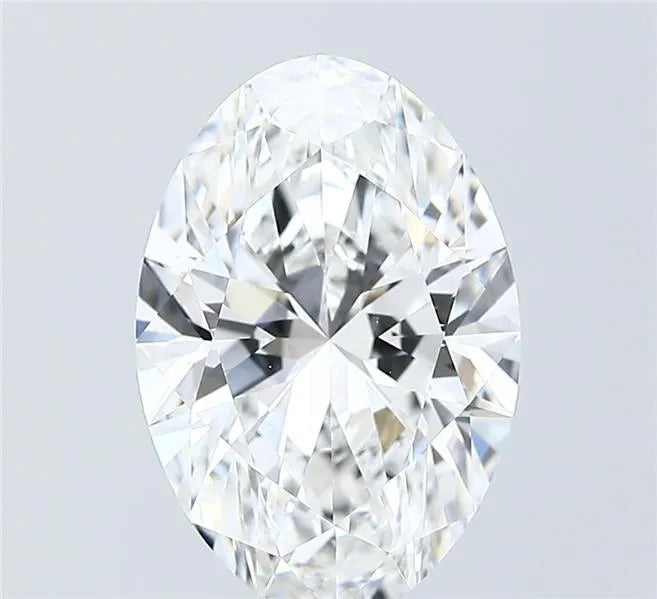 4.08ct Oval Lab Grown Diamond (Colour E, Clarity VVS2, IGI Certified)