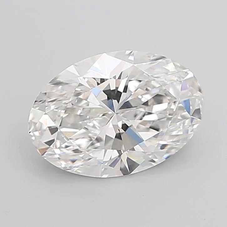 4.08ct Oval Lab Grown Diamond (Colour E, Clarity VVS2, IGI Certified)