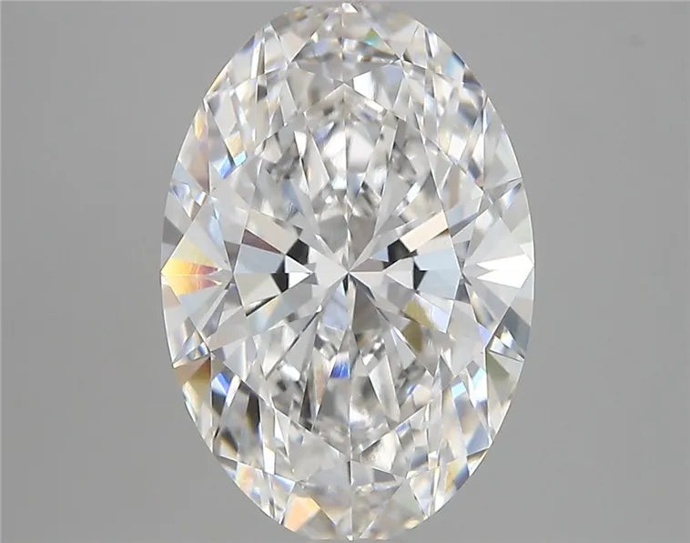 4.08ct Oval Lab Grown Diamond (Colour F, Clarity VVS2, IGI Certified)