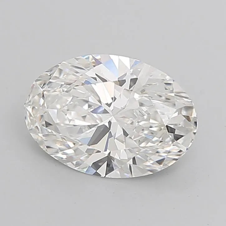 4.08ct Oval Lab Grown Diamond (Colour F, Clarity VVS2, IGI Certified)