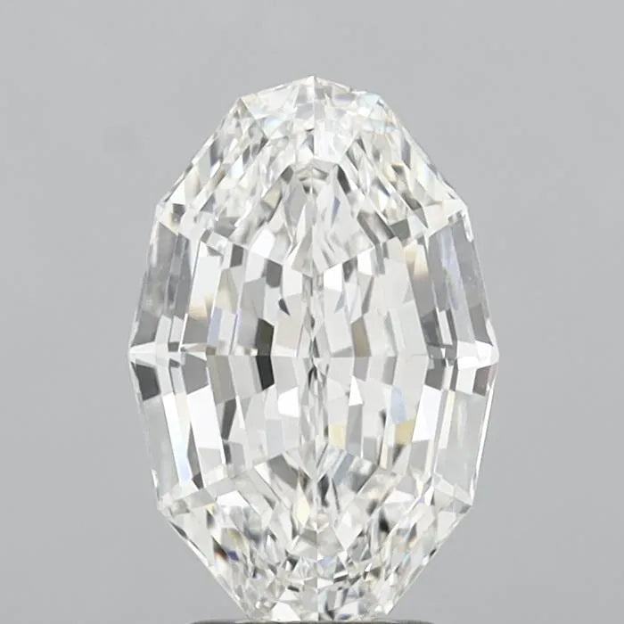 4.08ct Oval Lab Grown Diamond (Colour F, Clarity VVS2, IGI Certified)