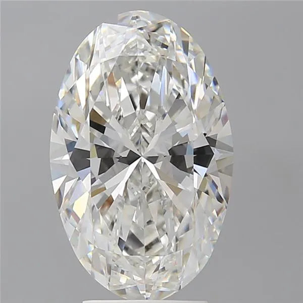 4.08ct Oval Lab Grown Diamond (Colour F, Clarity VVS2, IGI Certified)