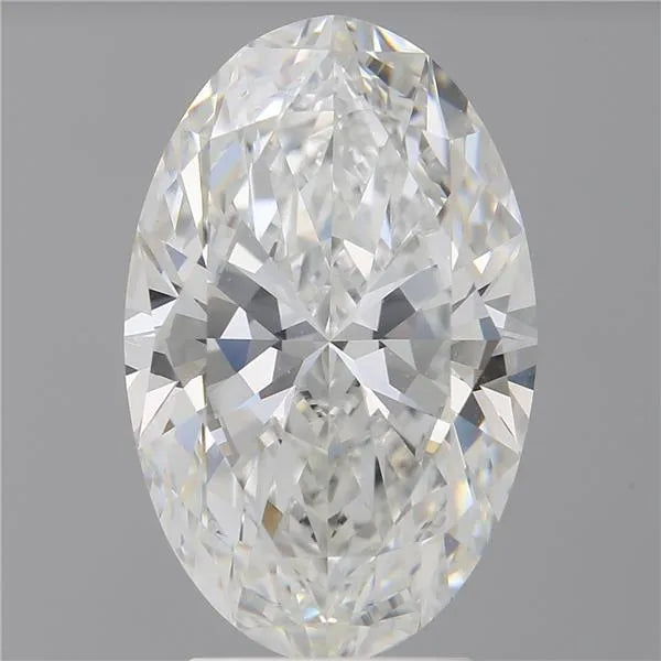 4.08ct Oval Lab Grown Diamond (Colour F, Clarity VVS2, IGI Certified)
