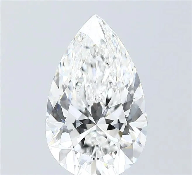 4.08ct Pear Lab Grown Diamond (Colour E, Clarity VVS1, IGI Certified)