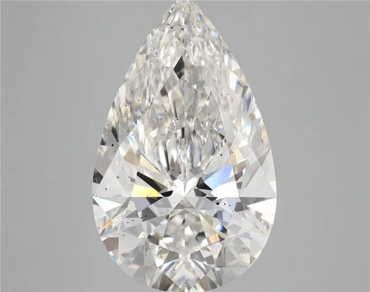 4.08ct Pear Lab Grown Diamond (Colour F, Clarity SI1, IGI Certified)