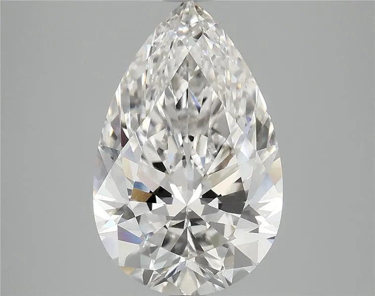 4.08ct Pear Lab Grown Diamond (Colour F, Clarity VS1, IGI Certified)