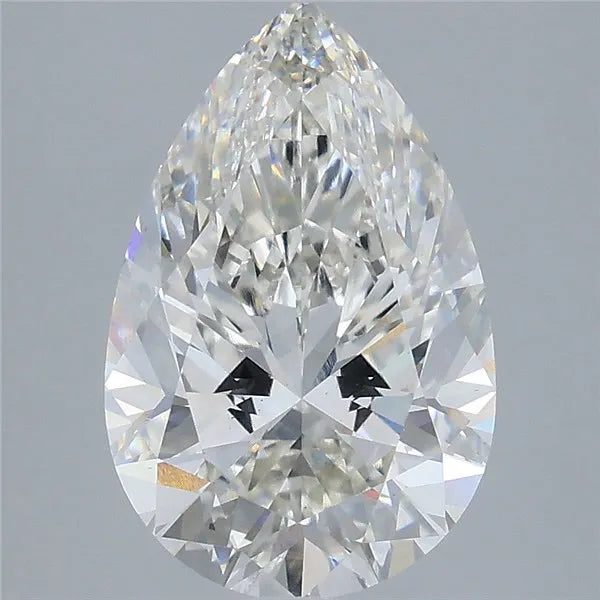 4.08ct Pear Lab Grown Diamond (Colour G, Clarity VS2, IGI Certified)