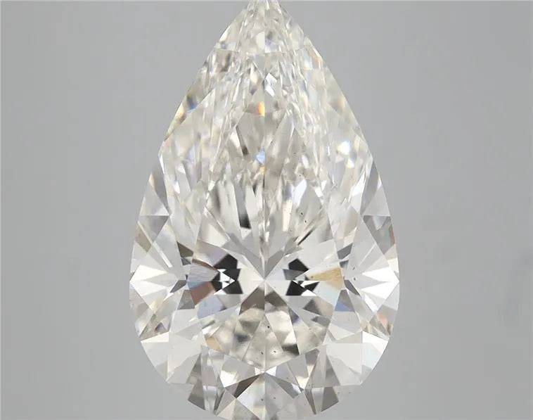 4.08ct Pear Lab Grown Diamond (Colour G, Clarity VS2, IGI Certified)