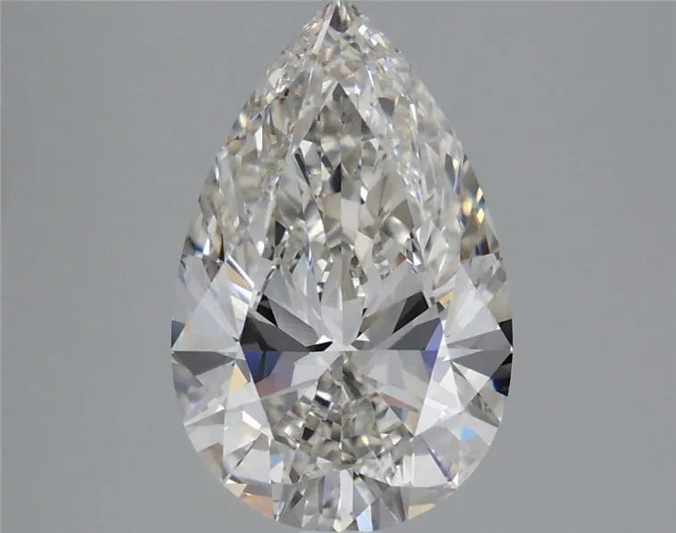 4.08ct Pear Lab Grown Diamond (Colour G, Clarity VVS2, IGI Certified)