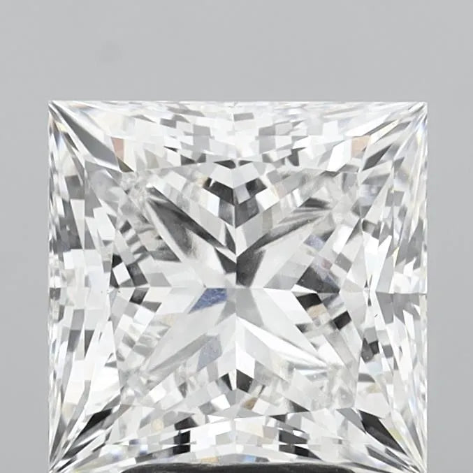 4.08ct Princess Lab Grown Diamond (Colour E, Clarity VVS2, IGI Certified)