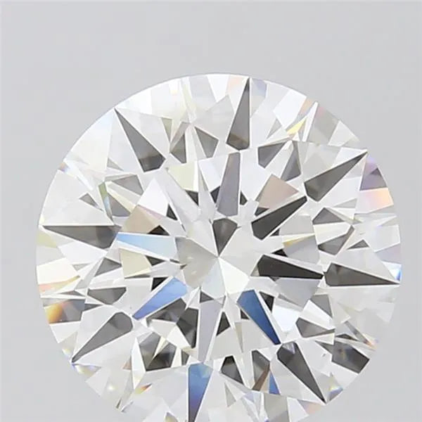4.08ct Round Lab Grown Diamond (Colour F, Clarity VVS2, Cut ID, IGI Certified)