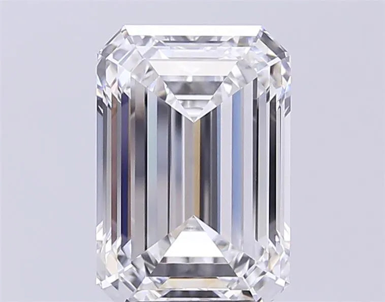 4.09ct Emerald Lab Grown Diamond (Colour F, Clarity VVS1, IGI Certified)