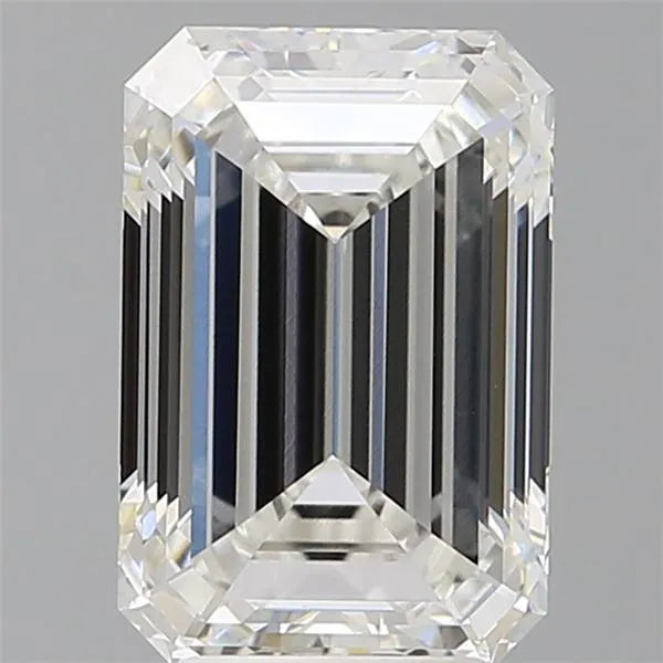 4.09ct Emerald Lab Grown Diamond (Colour F, Clarity VVS1, IGI Certified)