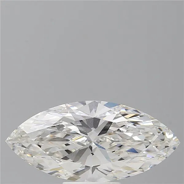 4.09ct Marquise Lab Grown Diamond (Colour F, Clarity VVS2, IGI Certified)