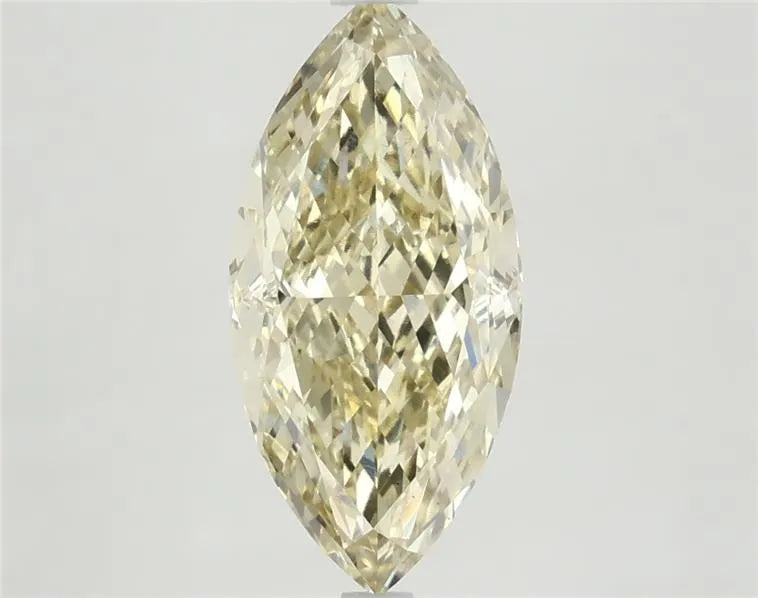 4.09ct Marquise Lab Grown Diamond (Colour Fancy Intense Yellow, Clarity VS1, IGI Certified)