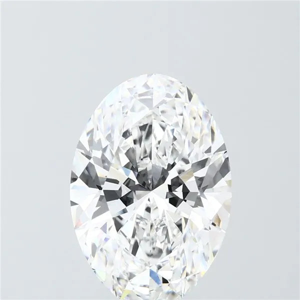 4.09ct Oval Lab Grown Diamond (Colour D, Clarity VVS1, IGI Certified)