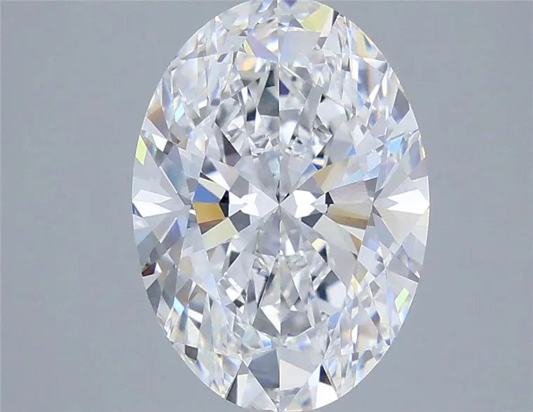 4.09ct Oval Lab Grown Diamond (Colour E, Clarity VVS1, IGI Certified)