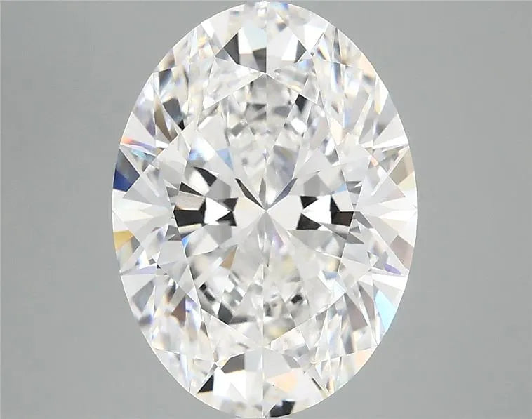 4.09ct Oval Lab Grown Diamond (Colour E, Clarity VVS2, IGI Certified)
