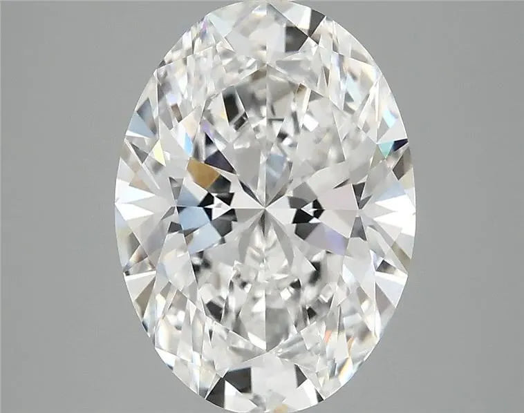 4.09ct Oval Lab Grown Diamond (Colour E, Clarity VVS2, IGI Certified)