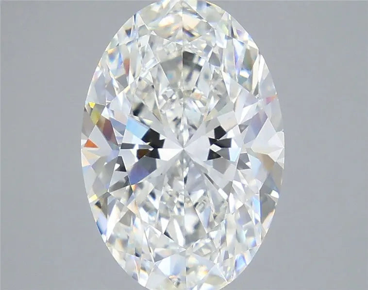 4.09ct Oval Lab Grown Diamond (Colour F, Clarity VVS1, IGI Certified)