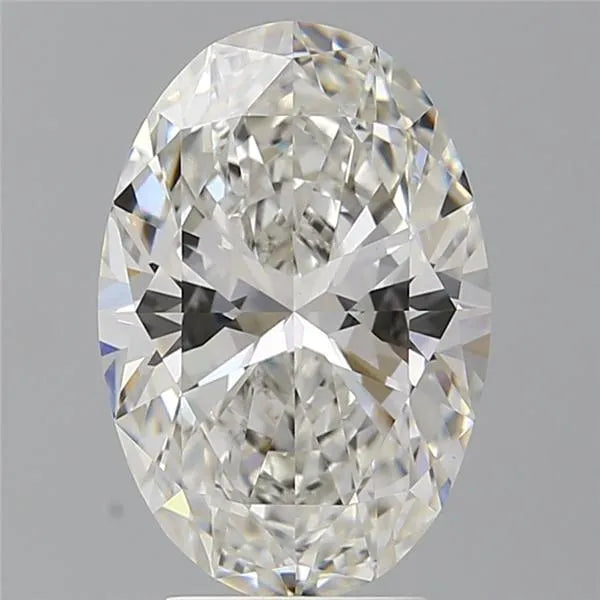 4.09ct Oval Lab Grown Diamond (Colour G, Clarity VVS2, IGI Certified)