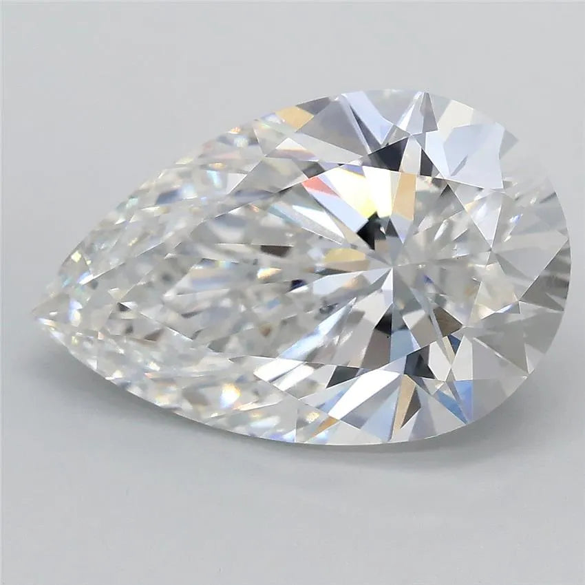 4.09ct Pear Lab Grown Diamond (Colour E, Clarity VVS2, IGI Certified)