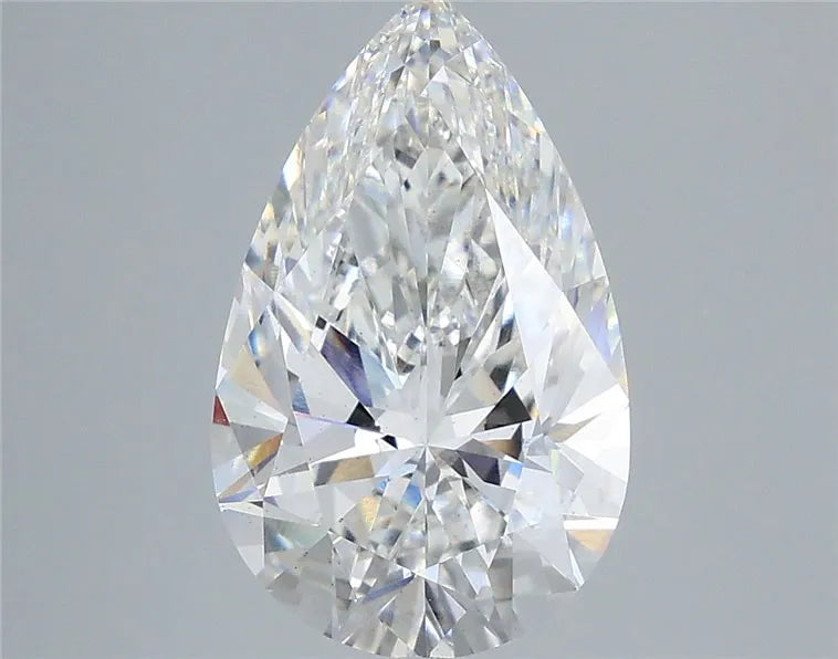 4.09ct Pear Lab Grown Diamond (Colour F, Clarity VS2, IGI Certified)