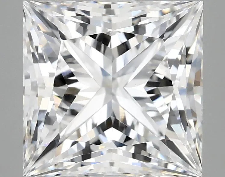 4.09ct Princess Lab Grown Diamond (Colour D, Clarity VVS2, IGI Certified)