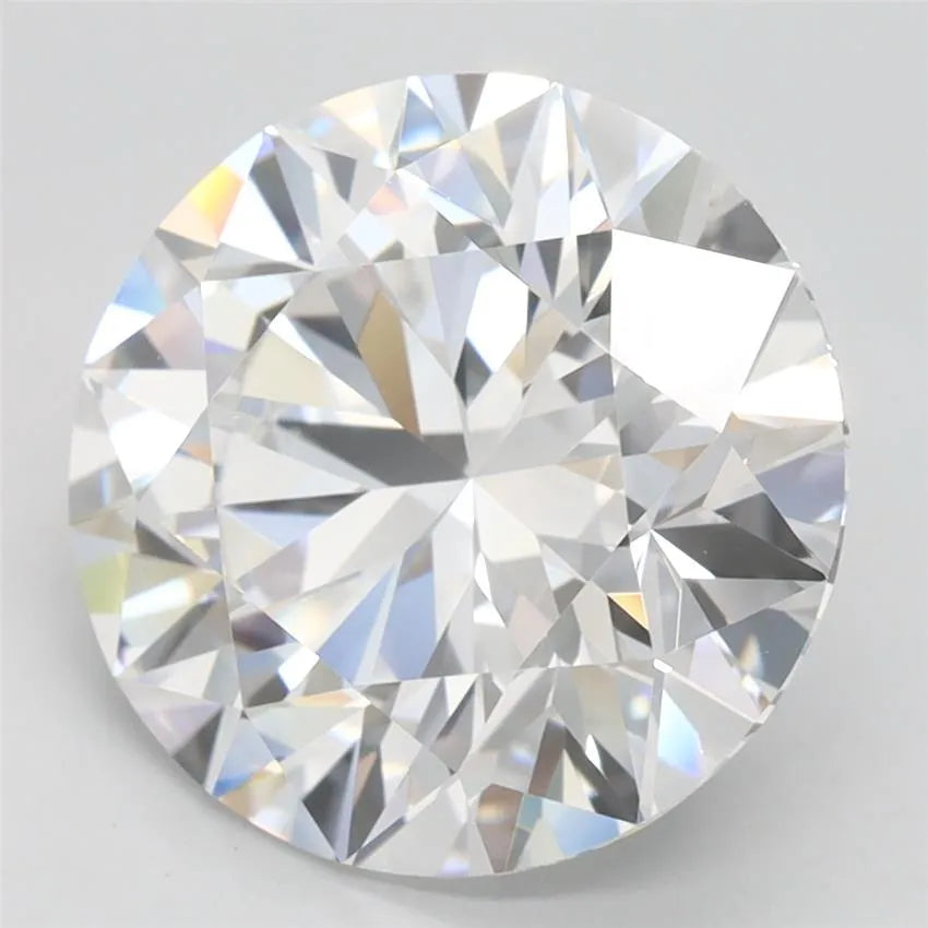 4.09ct Round Lab Grown Diamond (Colour D, Clarity IF, Cut ID, IGI Certified)