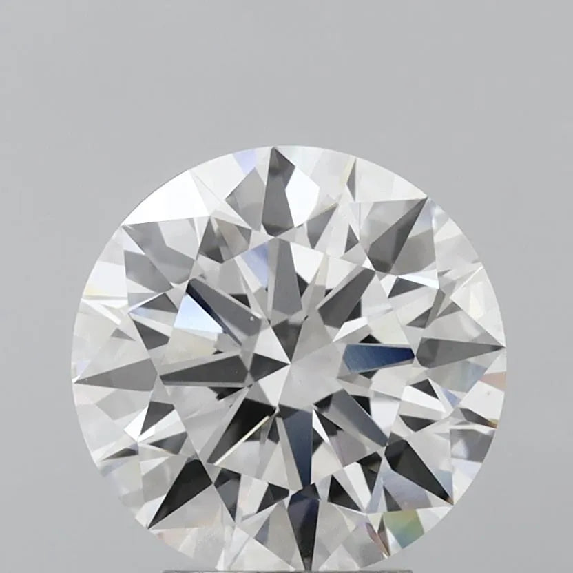 4.09ct Round Lab Grown Diamond (Colour D, Clarity VVS2, Cut ID, IGI Certified)