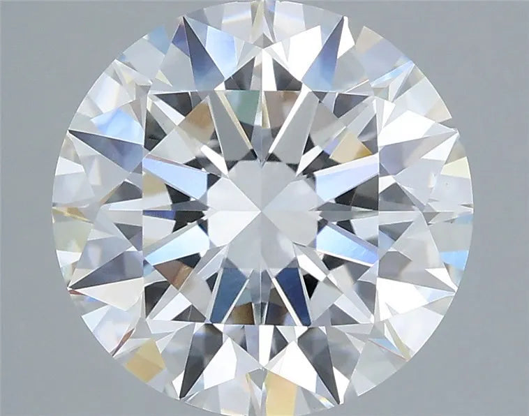 4.09ct Round Lab Grown Diamond (Colour E, Clarity VVS2, Cut EX, WISE Certified)