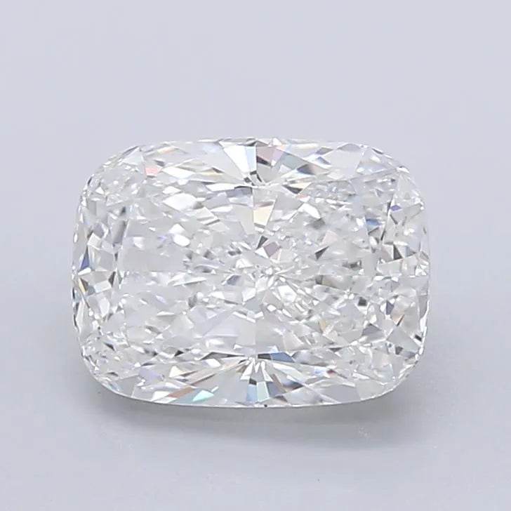4.10ct Cushion modified Lab Grown Diamond (Colour D, Clarity VVS2, IGI Certified)