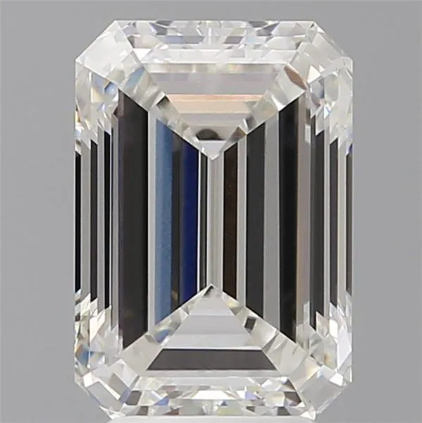 4.10ct Emerald Lab Grown Diamond (Colour F, Clarity VVS1, IGI Certified)