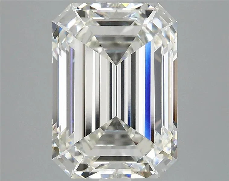 4.10ct Emerald Lab Grown Diamond (Colour F, Clarity VVS2, IGI Certified)