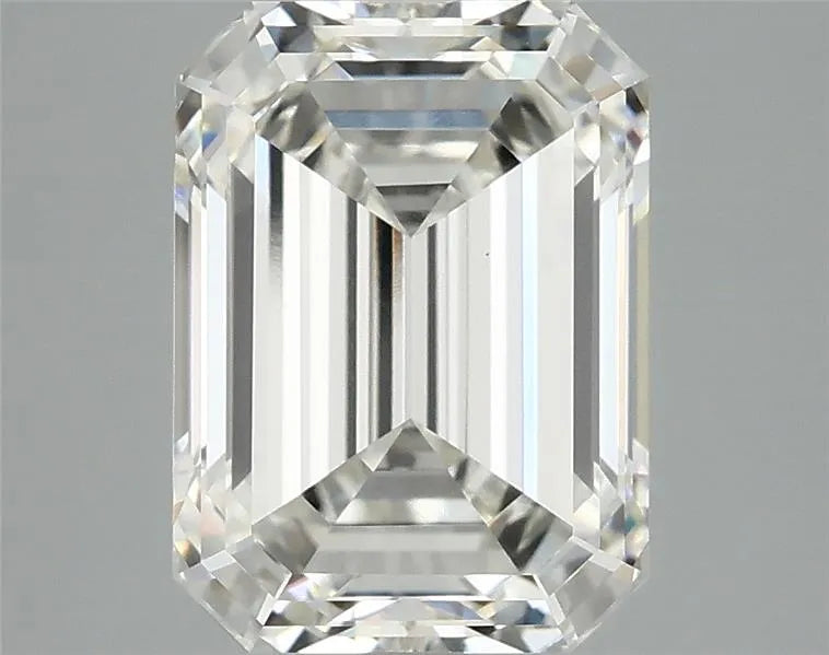 4.10ct Emerald Lab Grown Diamond (Colour H, Clarity VVS2, IGI Certified)