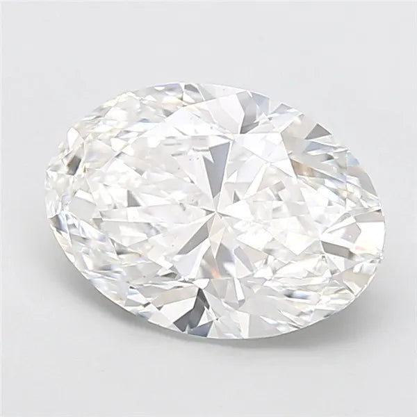 4.10ct Oval Lab Grown Diamond (Colour D, Clarity VS1, IGI Certified)