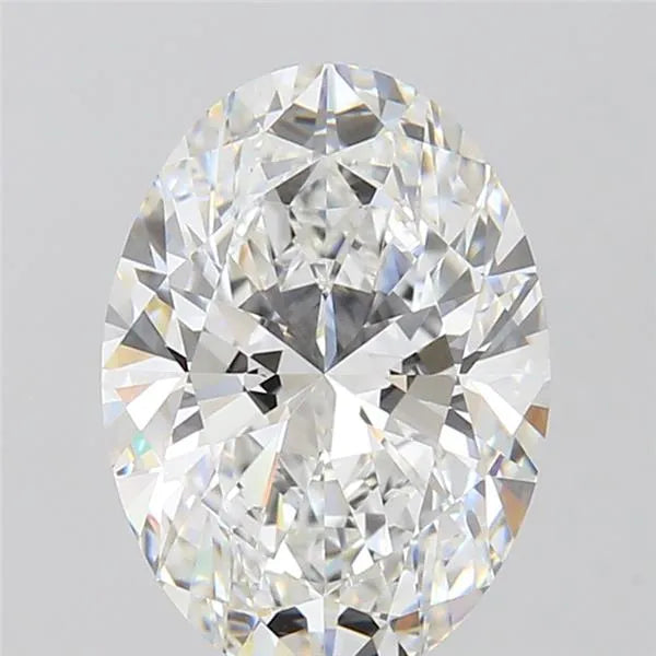 4.10ct Oval Lab Grown Diamond (Colour D, Clarity VVS2, IGI Certified)