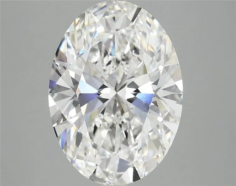 4.10ct Oval Lab Grown Diamond (Colour E, Clarity VS1, IGI Certified)