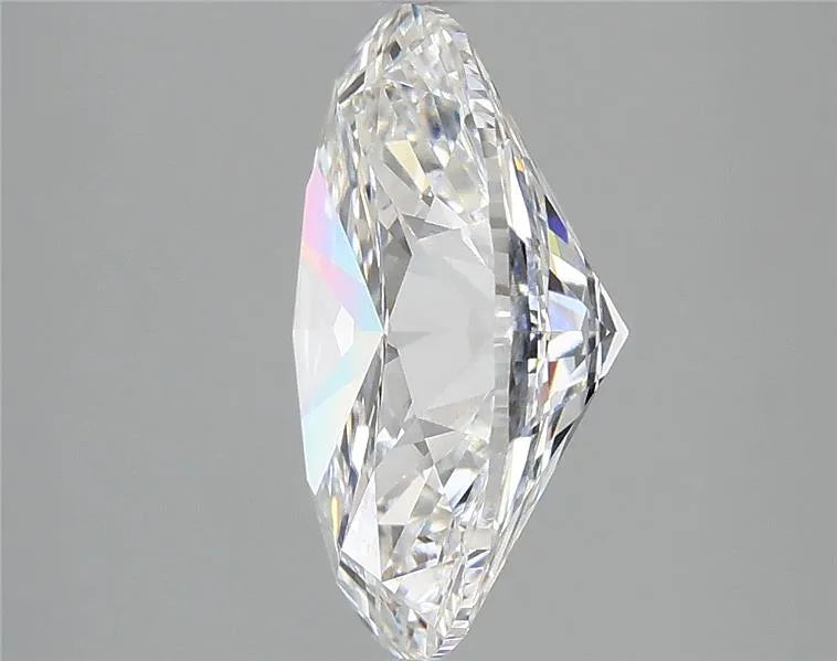 4.10ct Oval Lab Grown Diamond (Colour E, Clarity VVS2, IGI Certified)