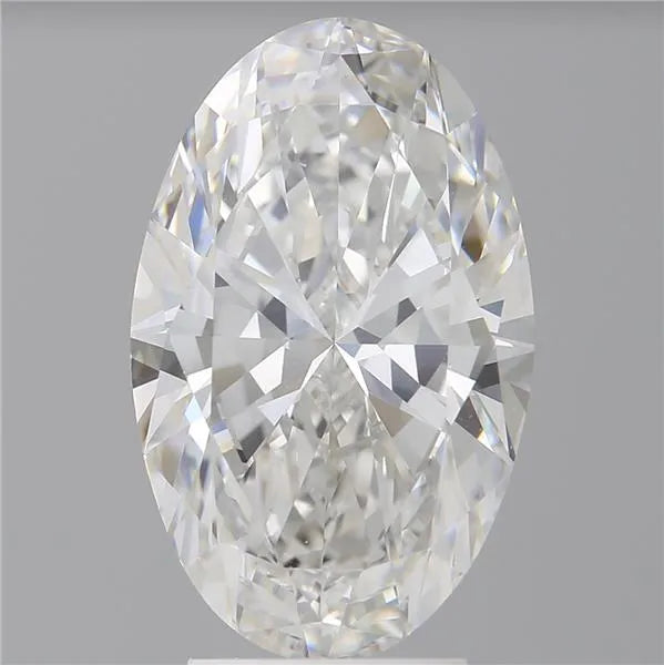 4.10ct Oval Lab Grown Diamond (Colour E, Clarity VVS2, IGI Certified)