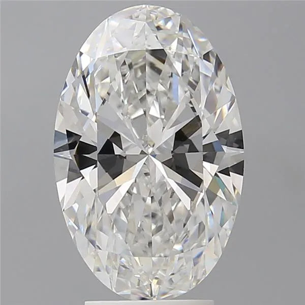 4.10ct Oval Lab Grown Diamond (Colour E, Clarity VVS2, IGI Certified)