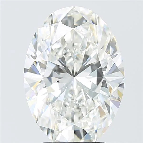 4.10ct Oval Lab Grown Diamond (Colour F, Clarity VVS2, IGI Certified)