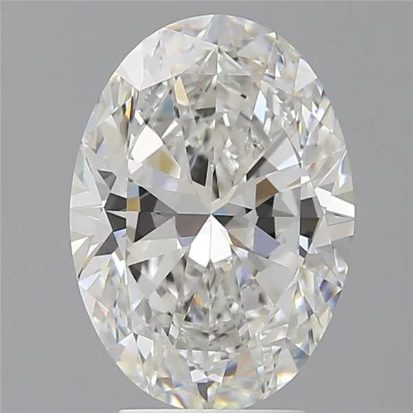 4.10ct Oval Lab Grown Diamond (Colour F, Clarity VVS2, IGI Certified)