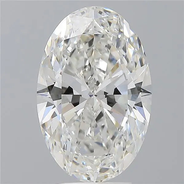 4.10ct Oval Lab Grown Diamond (Colour F, Clarity VVS2, IGI Certified)