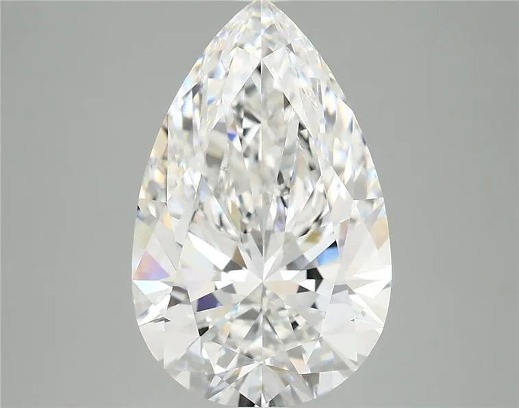4.10ct Pear Lab Grown Diamond (Colour E, Clarity VVS2, IGI Certified)