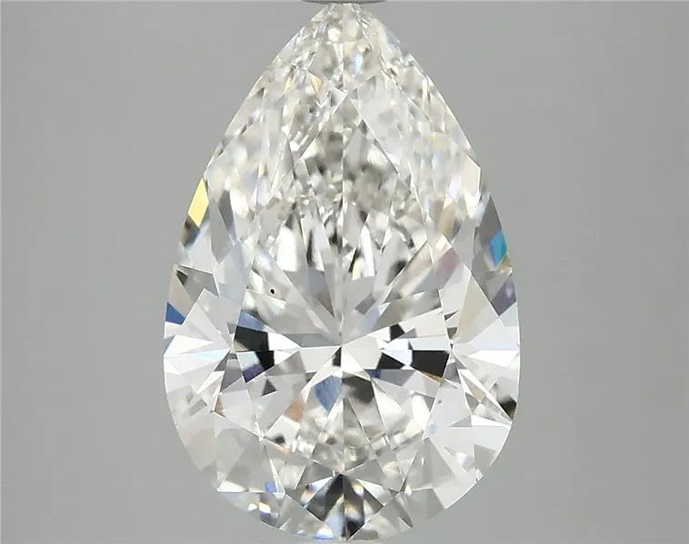 4.10ct Pear Lab Grown Diamond (Colour G, Clarity VS2, IGI Certified)